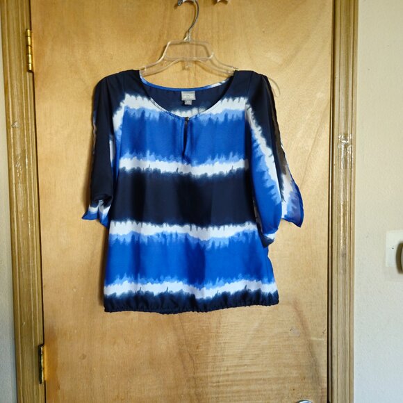 Converse One Star XS Blouse Sheer Blue White - Picture 5 of 6